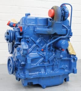 Ford 7610 Engine view 2