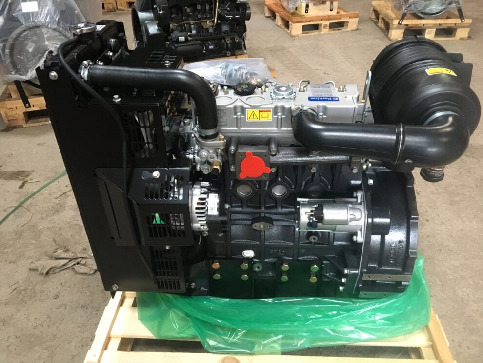 Perkins 404D-22 IOPU Engine with Radiator | Timik Engines